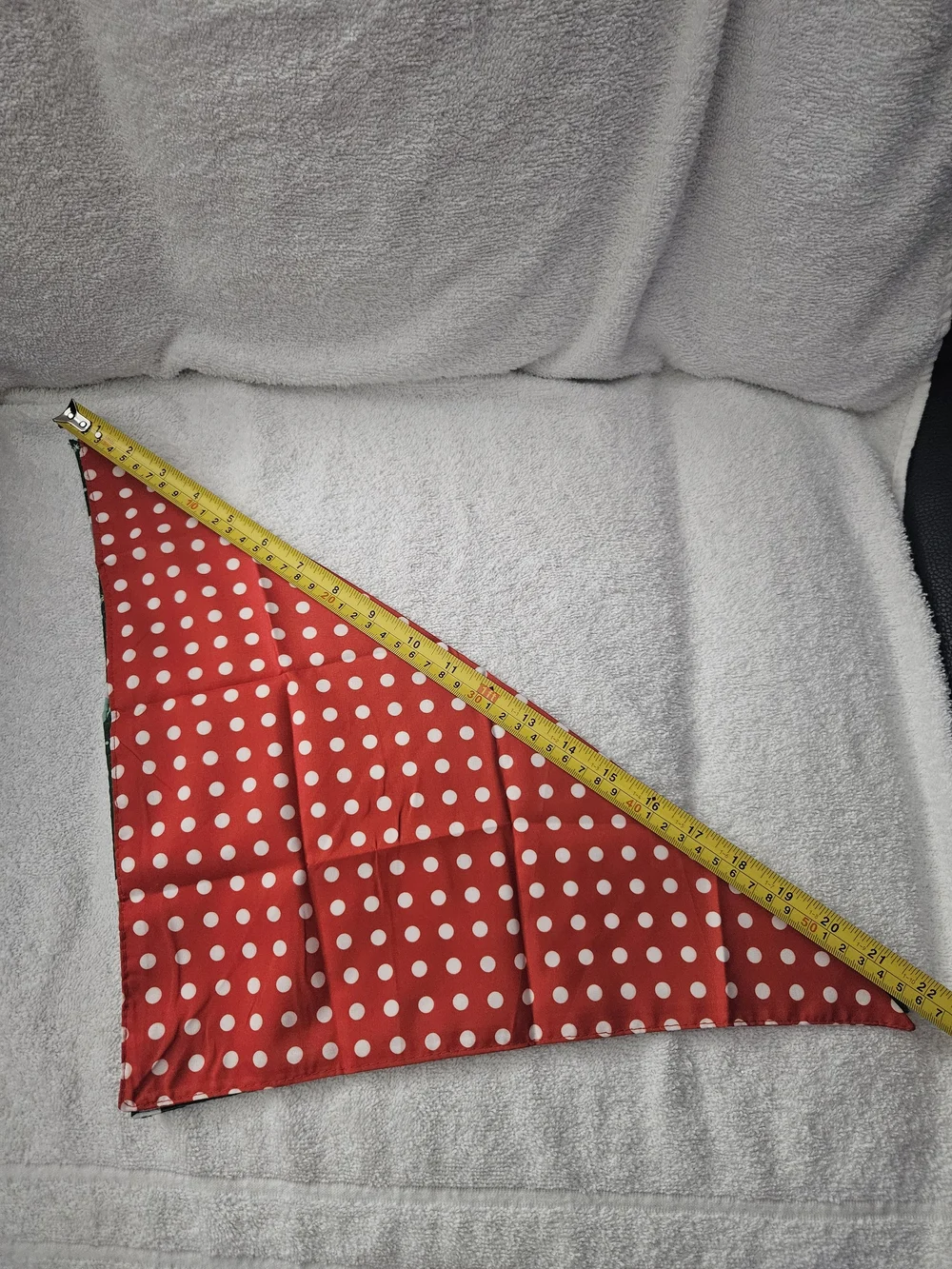 2 Pack Reversible Christmas Dog Bandana Small Pet Santa Green Stripes Polka Dot